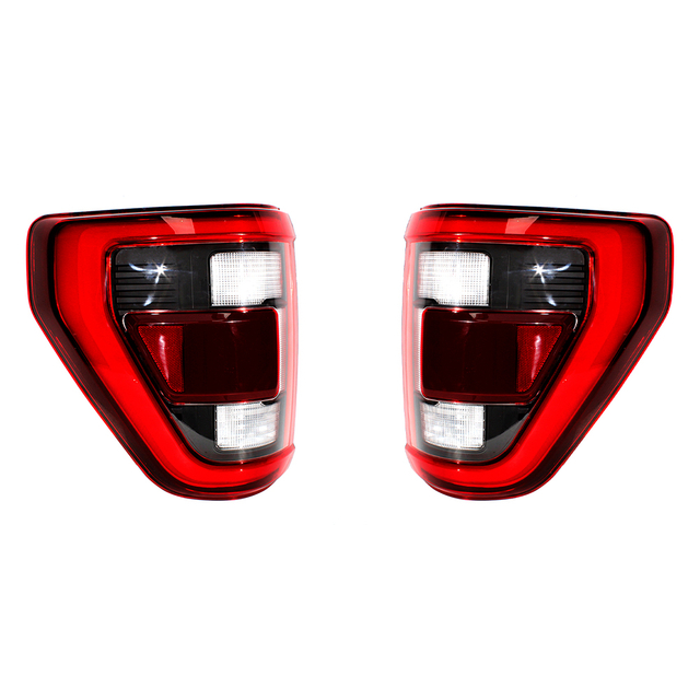 Задний фонарь для Ford F150 2021-2023/черно-красный