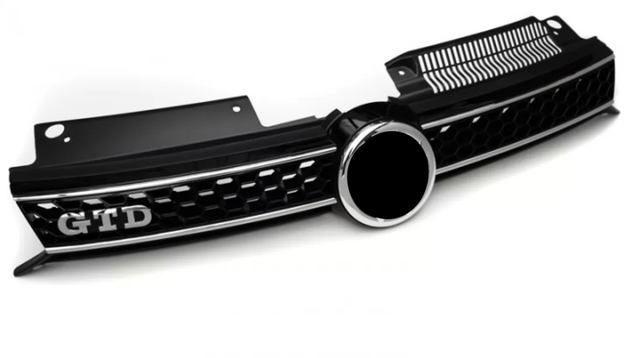 Решетка радиатора для VW Golf 6 GTI 2009-2013, красная