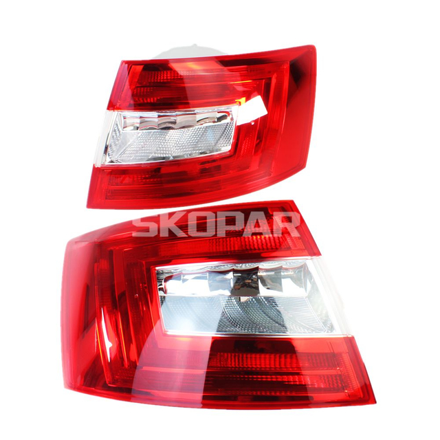 Хвостые фонари для Skoda Octavia A7 2013 2014 2015 2016 2017 Тормозные лампы 5E5945111 5E5945112