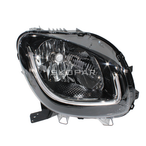 Для Mercedes Smart Fortwo Coupe 453 2014-2019 Black Halogen DRL Фара OEM 4539066101 4539065601