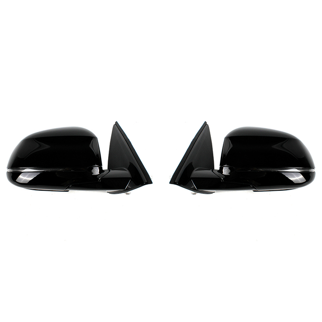 Заднее зеркало в сборе для BMW X3 G01 G08 2018-2021, черная краска, 5 контактов