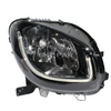 Для Mercedes Smart Fortwo Coupe 453 2014-2019 Black Halogen DRL Фара OEM 4539066101 4539065601