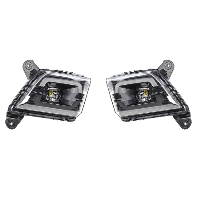 Противотуманная фара для Chevrolet Silverado 2019 2020 2021 2022/LED/черный