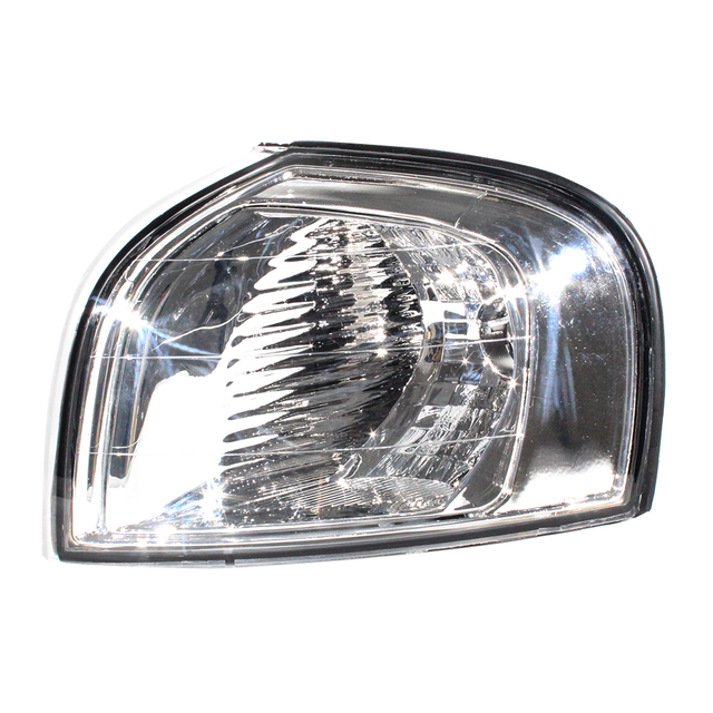 Угловой светильник для Volvo S80 1999-2006/серебряная рамка