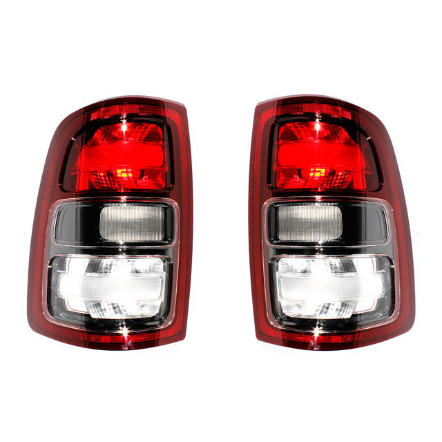 Задний фонарь для Dodge RAM 2500 2019-2021/черно-красный